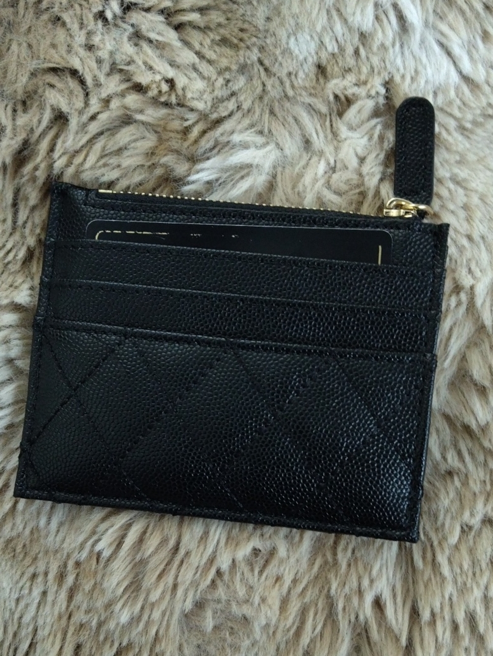 Black Leather Wallet - Picture 2 of 6